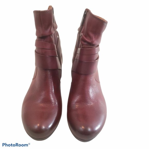 PIKOLINOS Shoes - Pikolinos Woman's Sz 6.5  Ankle Boot Brown Leather